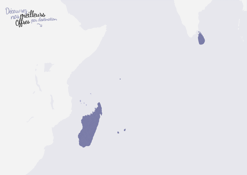 Carte Ocean Indien