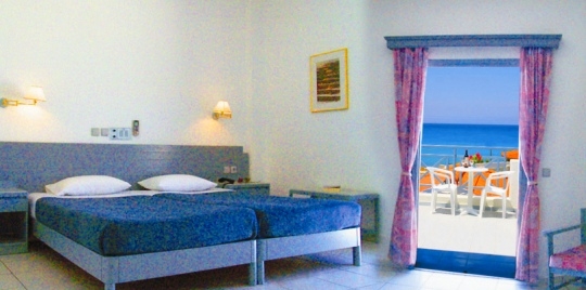 Chambre hôtel Europa Beach Crète