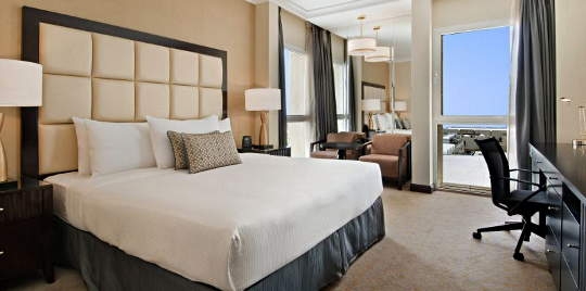 Chambre hôtel Hilton Abu Dhabi