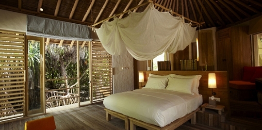 Chambre hôtel Six Senses Laamu