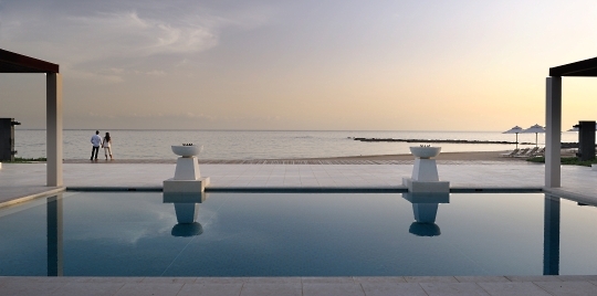 Piscine hôtel Al Bustan Palace Oman