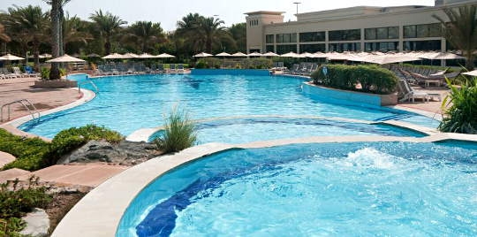 Piscine hôtel Hilton Abu Dhabi