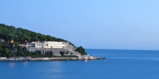 Vue panoramique hôtel Dubrovnik Palace Croatie