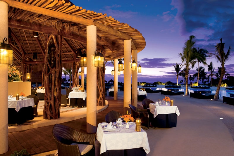 Restaurant extèrieur hôtel Secrets Maroma Beach Riviera Cancun