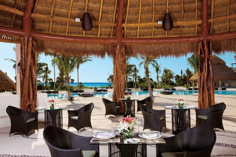 Restaurant piscine hôtel Secrets Maroma Beach Riviera Cancun