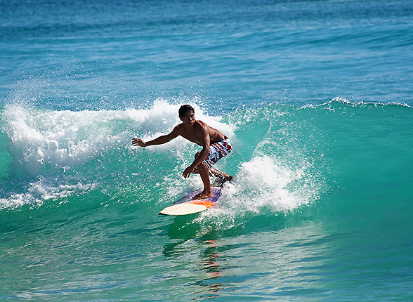 Surf en Nouvelle Zélande